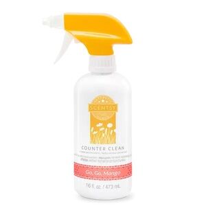 Scentsy Counter Clean, Go Go Mango 16oz - Hard To Find Fragrance!